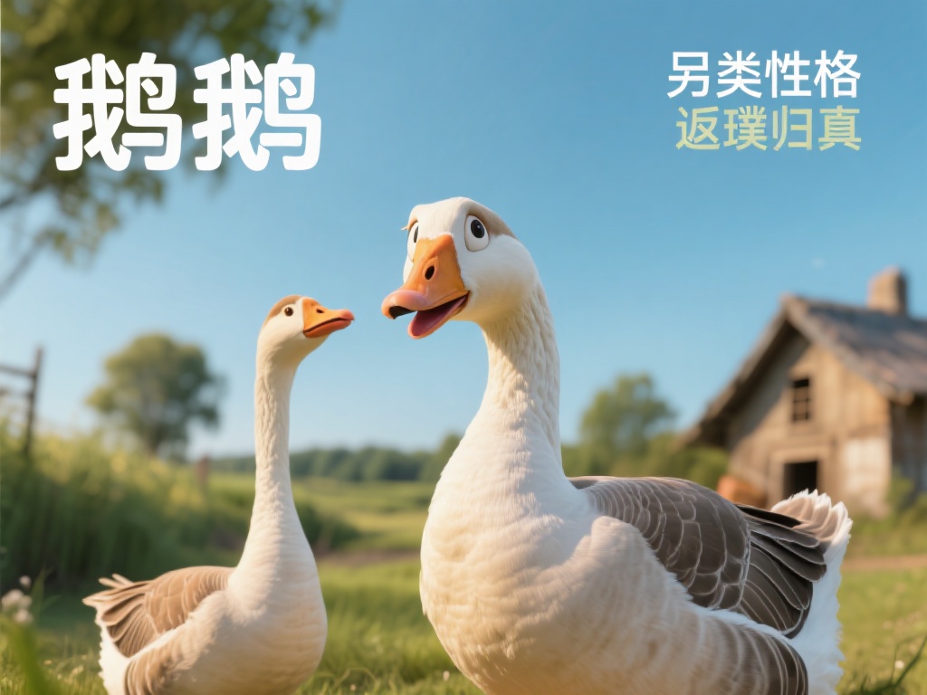首先，“鹅鹅”的内容能引起观众的情绪共鸣