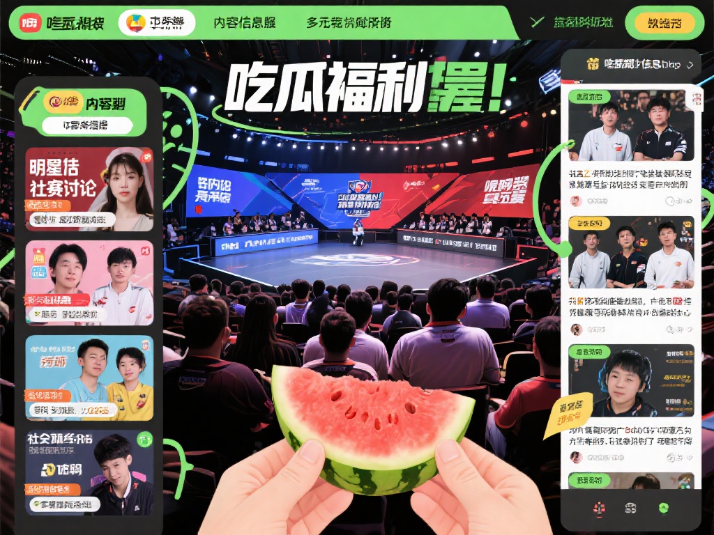吃瓜福利涵盖的内容类型非常广泛，从明星八